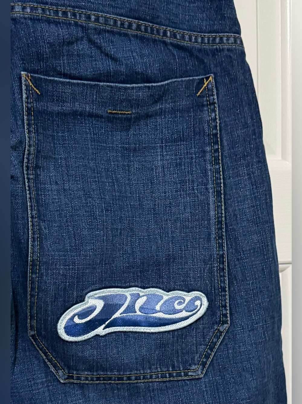 JNCO *Rare Vintage Mens 32 x 31 Baggy Smoke Stacks 90s Skater Jeans *No Flaws